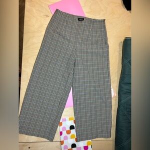 LOFT Checkered Pattern Trousers